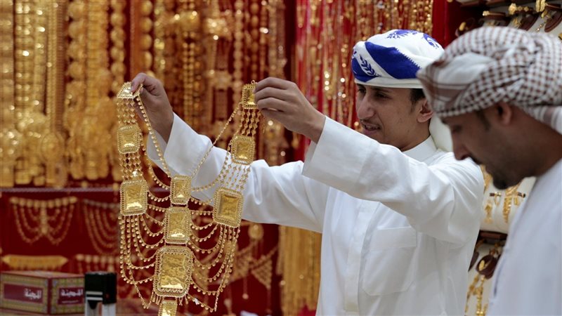 اسعار الذهب فى الامارات،