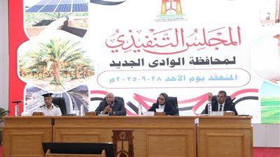 الزملوط يصدر 11 قرارا خدميا خلال مجلس تنفيذي الوادي الجديد 