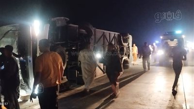 بينهم أطفال وسيدات، ننشر أسماء ضحايا حادث انقلاب أتوبيس المنيا 