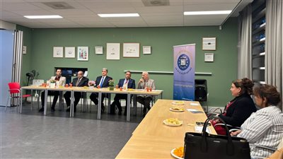 وفد العربية لحقوق الإنسان يلتقي بفرق تحقيقات المدعي العام الخاص بفلسطين بالجنائية الدولية 