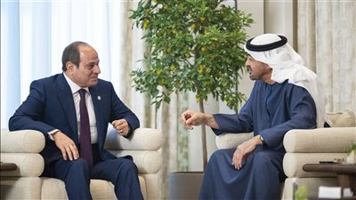 السيسي يشيد بتطور التعاون مع الإمارات في مجالي التجارة والاستثمار