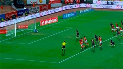 شاهد،هدف حسام عبد المجيد في مرمى الأهلي بـ قمة بالدوري 