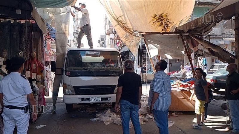 حملة اشغالات ببورسعيد،