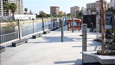 رئيس الوزراء يتفقد أعمال تطوير وتجميل كورنيش مدينة شبين الكوم القديم