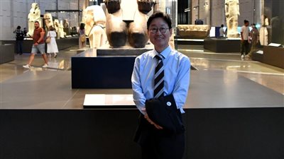 المبعوث الرئاسي الخاص لكوريا الجنوبية يزور المتحف المصري الكبير وأهرامات الجيزة 