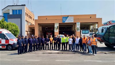 تجربة ميدانية لقياس زمن الاستجابة في حالات الطوارئ بمطار القاهرة الدولي