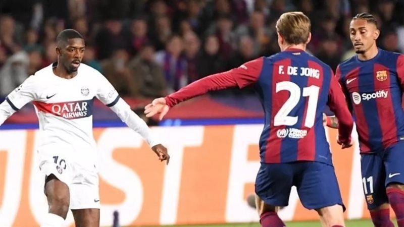 برشلونة وسان جيرمان،