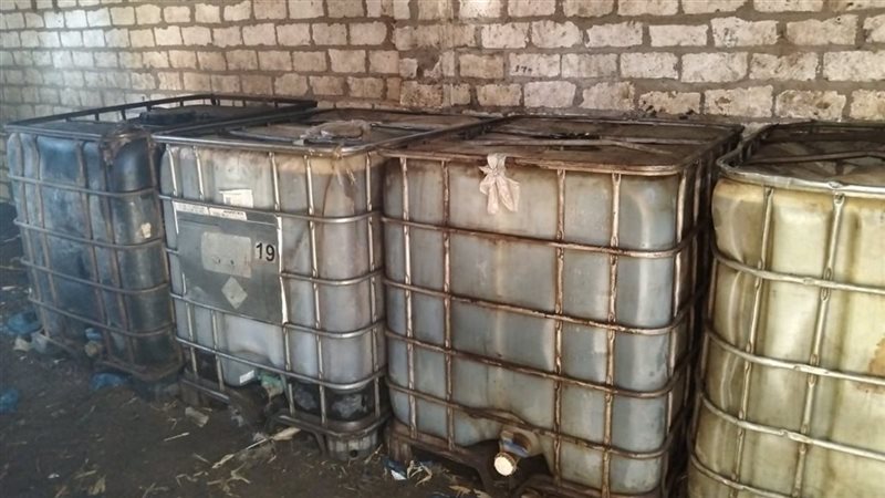 السولار المضبوط بمحافظة