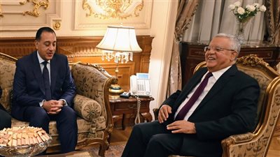 رئيس مجلس النواب يستقبل مصطفى مدبولي رئيس مجلس الوزراء