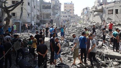 مجزرة إسرائيلية ضد النساء والأطفال في منطقة الميناء غربي مدينة غزة