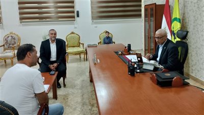 محافظ شمال سيناء يلتقي الطفل حسن المغربي ويوجه بسرعة حل مشكلته