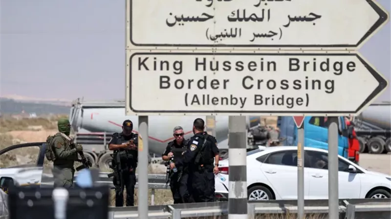 جسر الملك حسين، فيتو