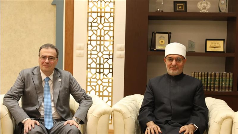 مفتي الجمهورية يستقبل