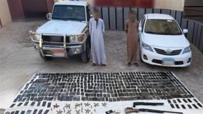 ضبط عناصر إجرامية بحوزتهم مخدرات بـ 108 ملايين جنيه في مطروح 