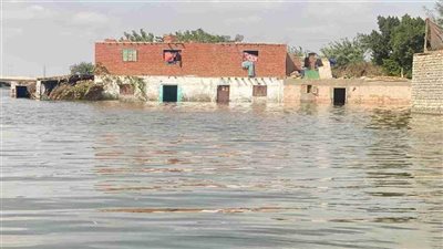 تحذيرات لأهالي طرح النهر بالغربية من ارتفاع منسوب مياه النيل (فيديو)