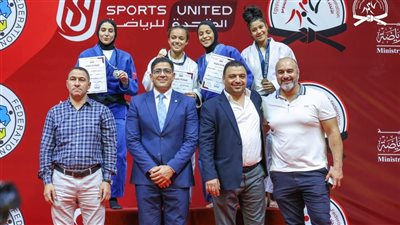 فضية وبرونزية لأبطال الدقهلية ببطولة الجمهورية للجودو تحت 17 سنة