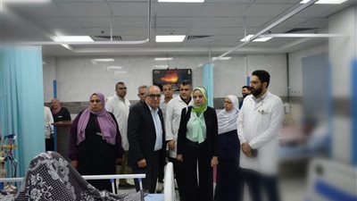 رئيس التأمين الصحي يوجه بزيادة عدد العمليات الجراحية في مستشفى النيل بالقليوبية