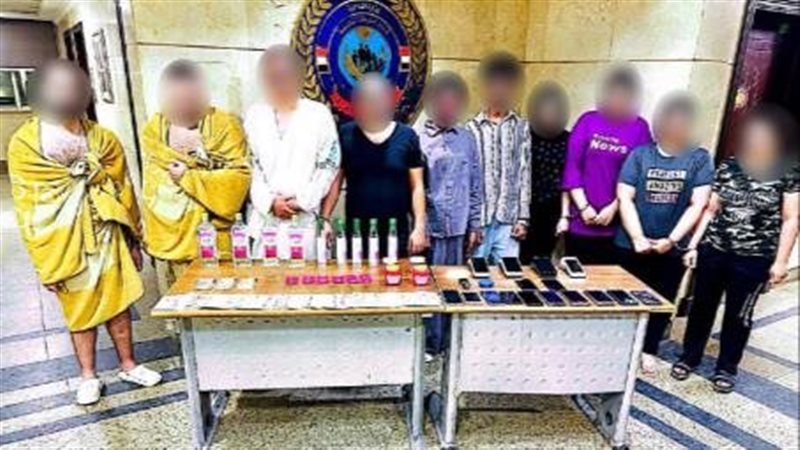 ضبط ناد صحي يديره