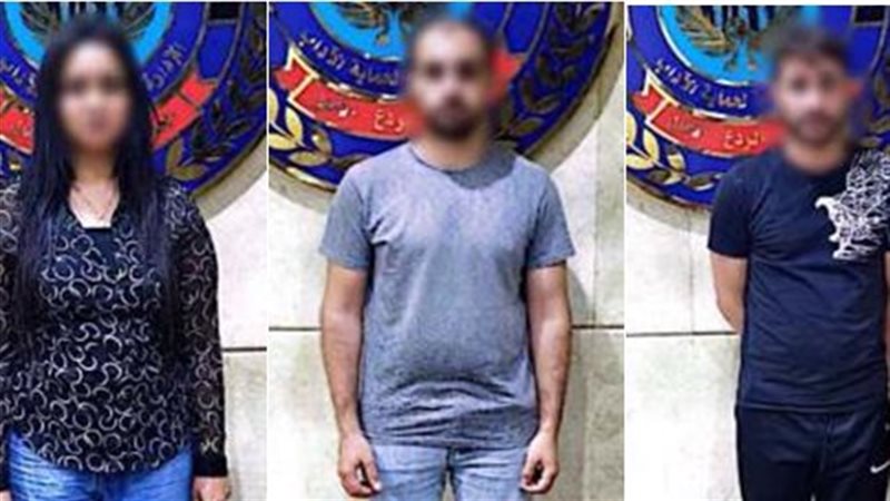 ضبط شخصين و5 سيدات