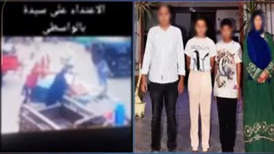 لعب أطفال ينتهى بمشاجرة وتعد على بائعة فاكهة ببنى سويف 