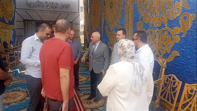 وكيل صحة القليوبية يتابع إجراءات الكشف الطبي على مرشحي 