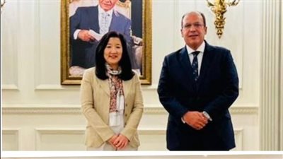 رئيس الجامعة البريطانية في مصر يستقبل الممثلة المقيمة لبرنامج الأمم المتحدة الإنمائي 