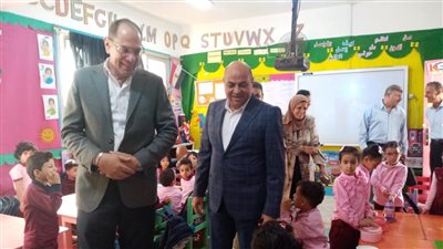 وكيل التعليم بالدقهلية يتفقد مدارس ميت سلسيل والجمالية (صور) 
