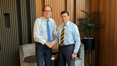 أشرف صبحي يبحث مع رئيس الأنوكا استعدادات استضافة دورة الألعاب الأفريقية 2027