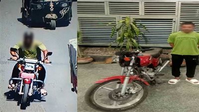 القبض على لص دراجة نارية في الغربية بعد تداول مقطع فيديو