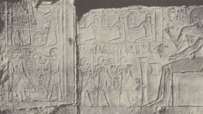 أول صورة للوحة الأثرية المختفية من مقبرة خنتي كا بسقارة