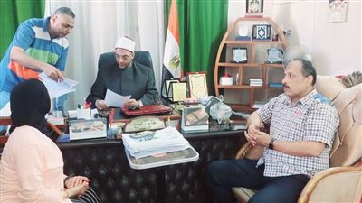 مدير أوقاف الإسكندرية يجتمع بأعضاء اللجنة الفرعية بديوان عام المديرية