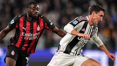 يوفنتوس يتعادل سلبيا مع ميلان في الدوري الإيطالي 