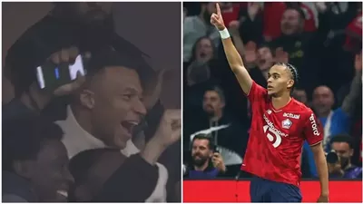 تار بايت، رد فعل جنوني من مبابي بعد هدف شقيقه في مرمى سان جيرمان (فيديو) 