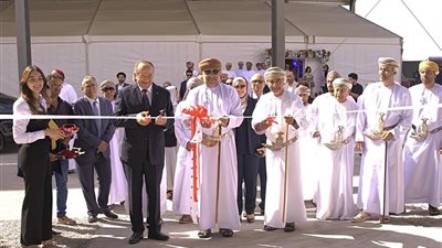 المقاولون العرب تدشن مصنع للصناعات الخرسانية في عمان