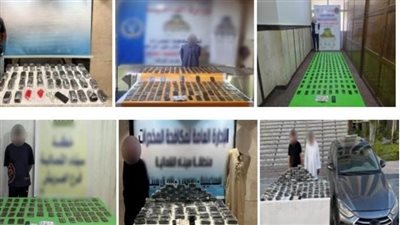 مصرع 3 مجرمين في تبادل إطلاق النار مع الشرطة وضبط مخدرات بـ 128 مليون جنيه 