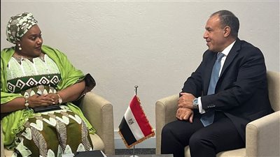 عبد العاطي يلتقي وزيرة التعليم في ليبيريا على هامش اجتماعات المجلس التنفيذي لليونسكو 