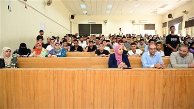 الشباب والأمن القومي، ندوة مشتركة بين مجمع إعلام الفيوم وكلية الزراعة 