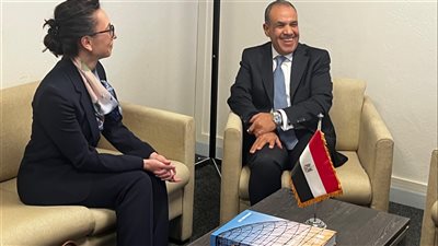 وزير الخارجية يلتقي المندوبة الدائمة لـ مولدوفا لدى اليونسكو لدعم مرشح مصر 