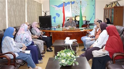 مياه الفيوم تدرس عملية إحلال وتجديد محطة المعالجة بقحافة