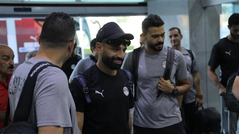 بعثة منتخب مصر تطير