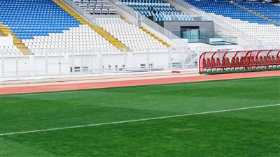 جاهزية الملعب المستضيف لمباراة مصر وجيبوتي بتصفيات المونديال (صور)