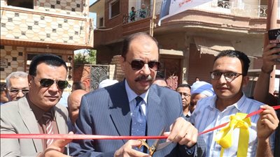 محافظ سوهاج يفتتح مدرسة الشهيد هشام جابر الابتدائية بالصوامعة غرب