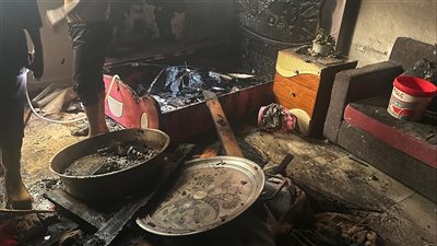 السيطرة على حريق داخل شقة سكنية بمنطاي في قليوب دون إصابات