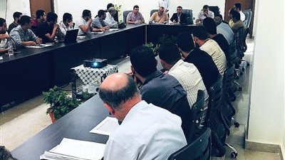 رئيس جهاز حدائق العاصمة يلتقي مسؤولي الشركات المنفذة لشقق سكن لكل المصريين