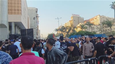 زحام أمام مجمع محاكم المنصورة لتقديم أوراق الترشح في انتخابات النواب 