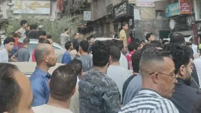 إخماد حريق نشب داخل مخزن قطع غيار سيارات وامتد لعقارين بالحرفيين