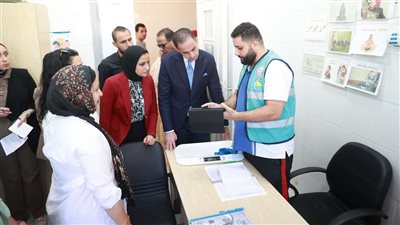 نائب وزير الصحة يوجه بتطوير مستشفى الحميات والماتيرنيتيه بالإسكندرية