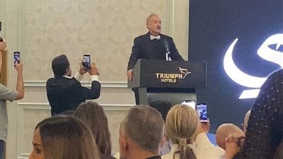 أول ظهور لعمر زهران بعد أزمته مع زوجة خالد يوسف (فيديو)