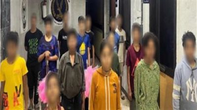 القبض على 9 أشخاص بتهمة استغلال الأطفال فى أعمال التسول