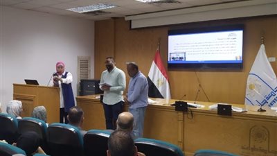 جامعة حلوان تنظم برنامجًا تدريبيًا حول مفاهيم الإدارة الحديثة
